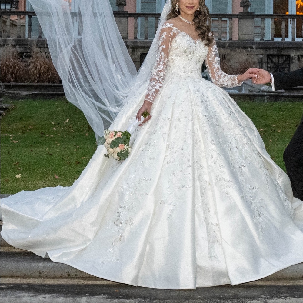 WEDDING DRESS- CUSTOM MADE